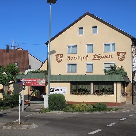 Hotel-Restaurant Loewen Suessen Bagian luar foto