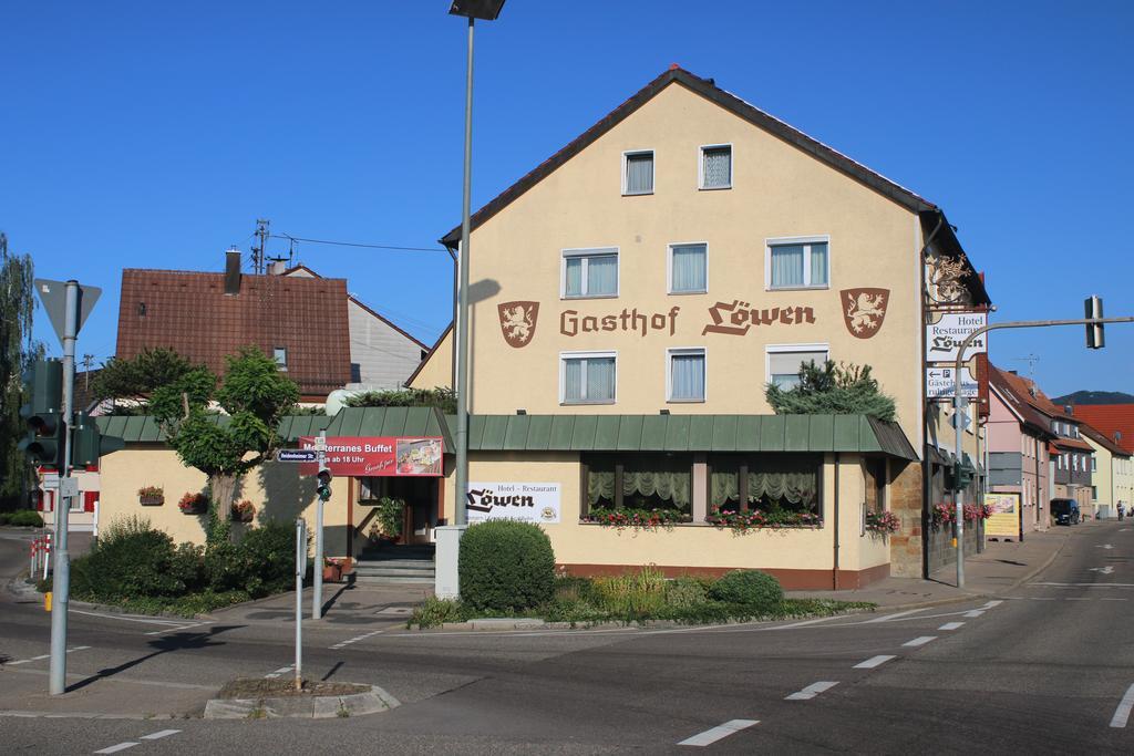 Hotel-Restaurant Loewen Suessen Bagian luar foto